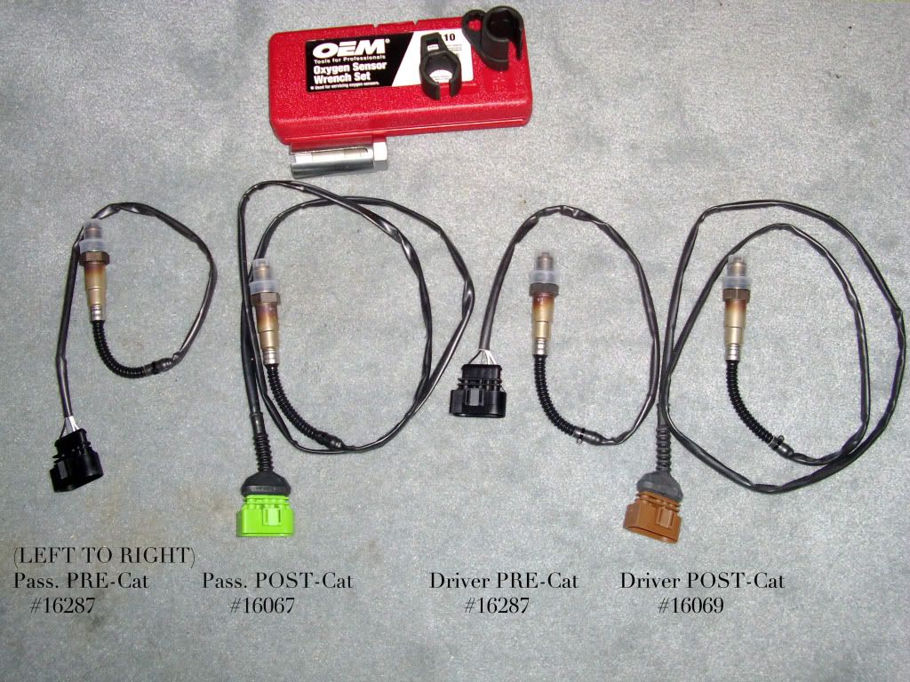Are there 2 or 3 different o2 sensors?